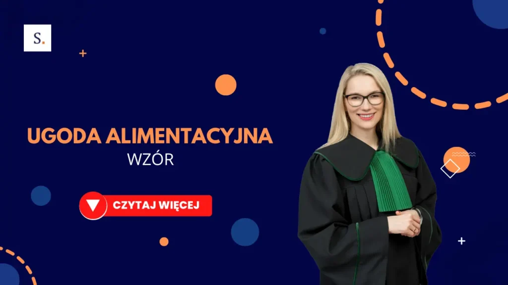 Ugoda alimentacyjna - wzór